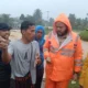 Wali Kota Padang Fadly Amran meninjau lokasi banjir di kawasan Guo, Kecamatan Kuranji, Senin (3/8/2026). (ist)