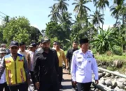 Maigus Nasir mendampingi Anggota DPR RI Zigo Rolanda Tinjau Rencana Pembangunan Jembatan Kalawi