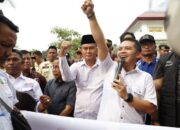 Wakil Ketua Iqra Chissa dan Anggota DPRD Terima Aksi Buruh