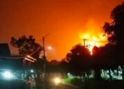 Warga Dumai Dikejutkan Dentuman dari Kilang Pertamina, Cahaya Merah Terlihat di Langit