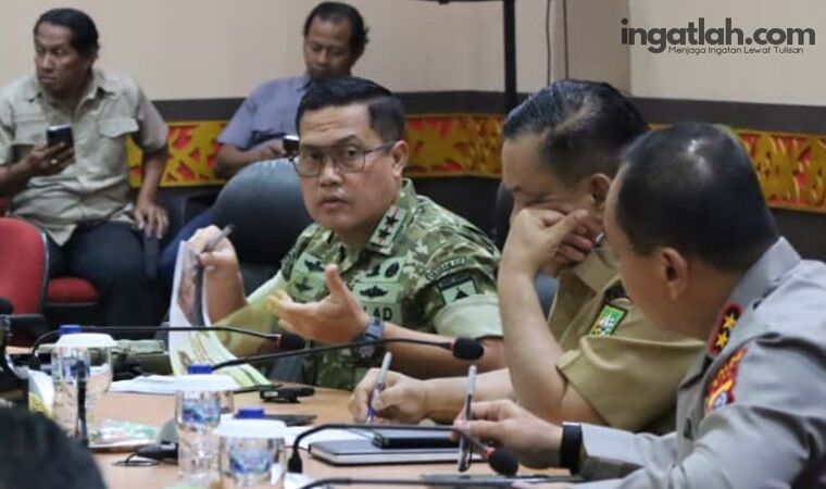 Pangdam XIX/Tuanku Tambusai: Jangan Tunggu Api Karhutla Membesar