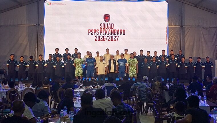 Target Liga 1 Menggema di Gala Dinner PSPS Pekanbaru, Begini Kata Wali Kota Agung