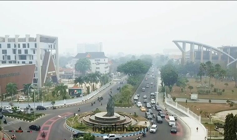 Kualitas Udara Pekanbaru Memburuk, 96 Hotspot Terdeteksi di Riau