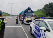 PJR Tol Permai Amankan Terduga Pelaku Pengeroyokan Pengemudi Truk