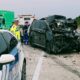 Innova Reborn Hantam Truk Box di Tol Bangkinang, Dua Orang Tewas