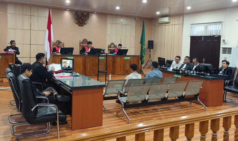 Saksi Raja Herman Ungkap Transfer Rp35 Juta, Larshen Yunus Membantah Hal Ini