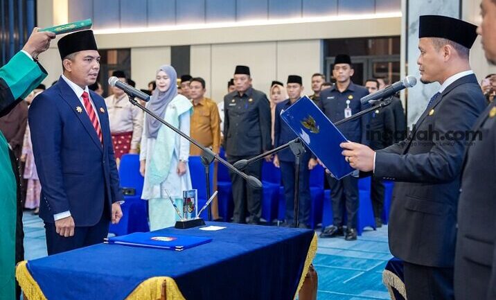 Dilantik Jadi Sekda Pekanbaru, Agung Nugroho Titip Pesan ke Zulhelmi