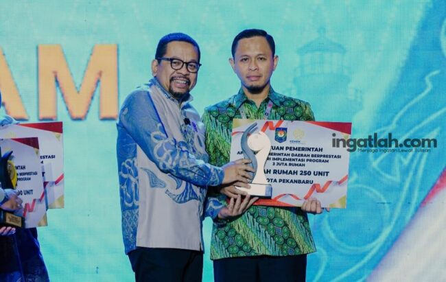 Pekanbaru Raih Juara II Program 3 Juta Rumah, Dapat Bantuan Bedah 250 RTLH