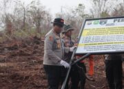 Bekas Karhutla 14 Hektare di Rimbo Panjang Dipasangi Plang: Jangan Ada yang Berani Garap!