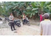 Jajaran Polsek Batu Hampar Keliling Pakai TOA, Warga Diingatkan Bahaya Bakar Lahan