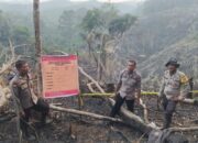 Karhutla 4 Hektare di Rohul Berujung Pidana, JP Tersangka