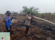 Asap Masih Mengepul, Tim Gabungan Kepung Karhutla Bengkalis