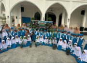 Upacara di Ma’had Az-Zahra, Polsek Tambang Ajak Santri Peduli Alam