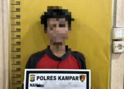 Terungkap Setelah Anak Tak Mau Sekolah, Polisi Tangkap Remaja 17 Tahun di Kampar