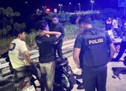 Laporan Warga Masuk 110, Tim Raga Polres Kampar Langsung Sisir Bangkinang hingga Gerbang Tol