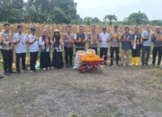 Polsek Payung Sekaki Panen 1,5 Ton Jagung dari Lahan Ketahanan Pangan