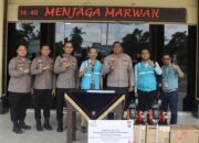 PLN Tambah Kekuatan Polres Kampar Hadapi Karhutla dengan 2 Mesin Pemadam