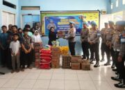 Sambut Hari Jadi Propam Polri, Polda Riau, Polsek Bukit Raya Berbagi dengan Anak Panti