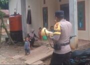 Cegah Karhutla dari Jalanan, Polisi Batu Hampar Gencarkan “Halo-Halo” Pakai TOA