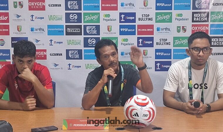 Begini Kata Pelatih Persiraja Jaya Hartono Usai Dikalahkan PSPS Pekanbaru