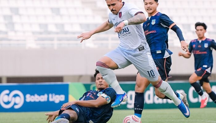 PSPS Comeback Dramatis dan Menang 1-2 atas Sumsel United di Jakabaring Palembang