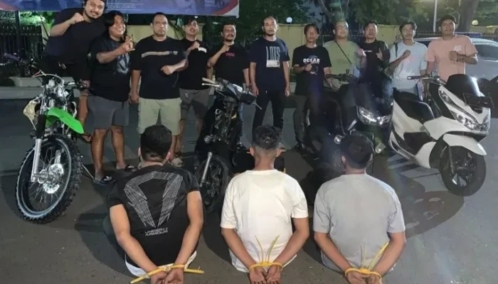 CCTV Buka Kedok Sindikat Curanmor, 3 Pria Diciduk Tim Klewang Padang