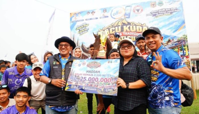Pacu Kuda Bupati Cup 2026 Dongkrak Ekonomi Warga Tanah Datar