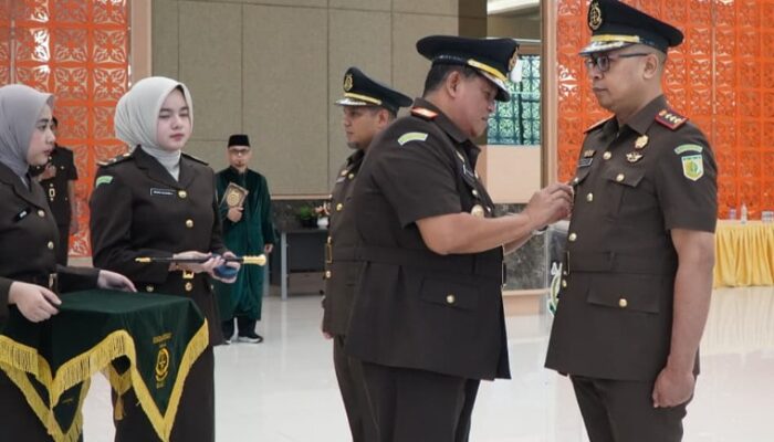 Fitriansyah Akbar Resmi Jadi Asintel Kejati Riau, Sigit Waseso Resmi Pimpin Kejari Dumai