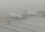 Kabut Tebal Selimuti Bandara Pekanbaru, 2 Penerbangan Tujuan Jakarta Tertunda