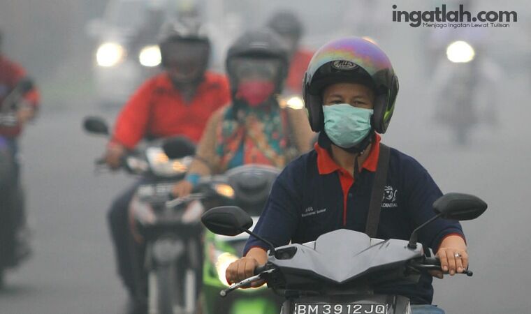 Kualitas Udara Pekanbaru Hari Ini Sangat Tidak Sehat
