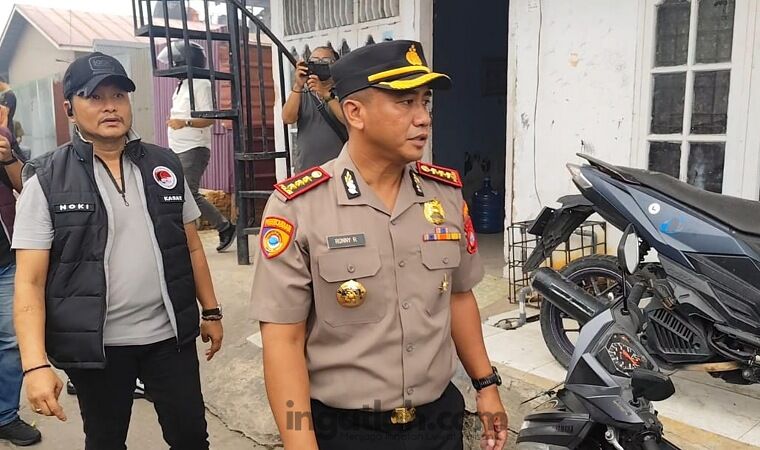 Turun Langsung Razia Sarang Narkoba, Kapolresta Kombes Ronny Riantoko Sita Sabu dan Ganja