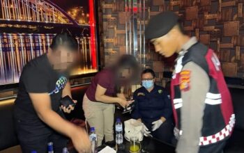 Polda Riau Razia 8 THM di Pekanbaru, Dua Pengunjung Positif Narkoba