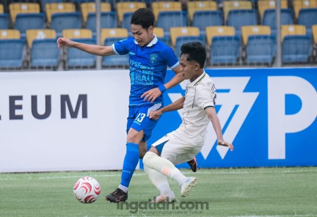 PSPS Pekanbaru vs Persiku Kudus Imbang 1-1 di Babak Pertama, Asir Asiz Jadi Penyelamat