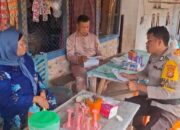 Keliling Pakai TOA, Bhabinkamtibmas Batu Hampar ‘Halo-Halo’ Cegah Karhutla