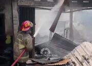 Sehari Jelang Pesta, Rumah dan Toko di Limapuluh Kota Hangus Terbakar
