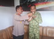 Bukan Sekadar Kue Ulang Tahun, Kapolsek Bukit Raya Tegaskan TNI-Polri Satu Barisan