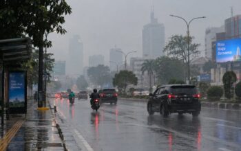 Hujan Berpotensi Guyur Sejumlah Wilayah Riau hingga Dini Hari