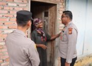Kapolres Kampar Pastikan Rumah Lansia 73 Tahun Segera Direhab