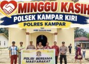 Cegah Gangguan Kamtibmas hingga Pencurian Motor, Polsek Kampar Kiri Sambangi Gereja HKBP Gunung Sari