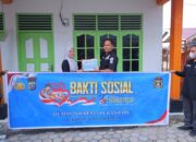 Peringati HUT ke-75 Humas Polri, Polresta Pekanbaru Blusukan Bagikan Sembako ke Warga
