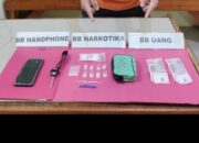 Pengedar Asal Pelalawan Digulung di Kampar, Polsek Kampar Kiri Hilir Amankan 2,23 Gram Sabu Siap Edar