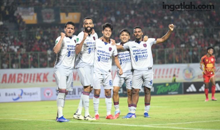Pergantian Pemain Kembali Jadi Pembeda, PSPS Pekanbaru Menang 1-0 atas Semen Padang