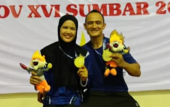 Pasangan suami istri Anton Yuspermana dan Mia Juwita