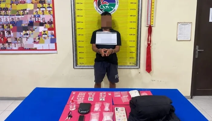 Pria 29 Tahun Ditangkap Bawa Sabu di Tanah Datar, Polisi Temukan 22 Paket